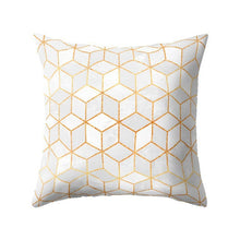 Load image into Gallery viewer, Pink Nordic Style Geometric Pillow Cover