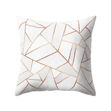 Load image into Gallery viewer, Pink Nordic Style Geometric Pillow Cover