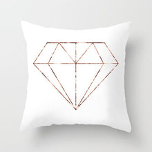 Load image into Gallery viewer, Geometric Lips Pillow Cover