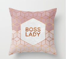 Load image into Gallery viewer, Geometric Lips Pillow Cover