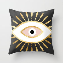 Load image into Gallery viewer, Bronzing Geometric Pillow Cover