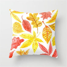 Load image into Gallery viewer, Yellow Graffiti Pillow Cover