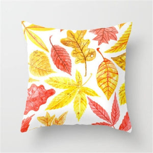 Yellow Graffiti Pillow Cover