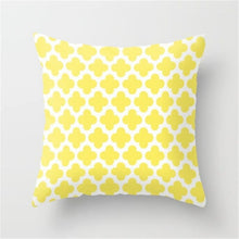 Load image into Gallery viewer, Yellow Graffiti Pillow Cover