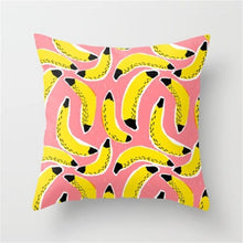 Load image into Gallery viewer, Yellow Graffiti Pillow Cover