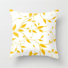 Load image into Gallery viewer, Yellow Graffiti Pillow Cover