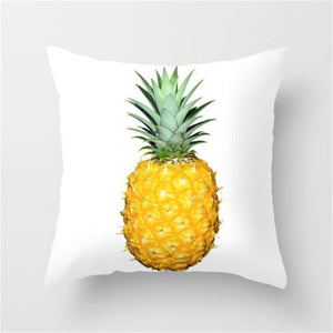 Yellow Graffiti Pillow Cover