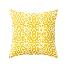 Load image into Gallery viewer, Yellow Graffiti Pillow Cover