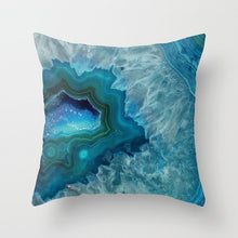 Load image into Gallery viewer, Mediterranean Navy Blue Pillow Cover