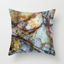 Load image into Gallery viewer, Mediterranean Navy Blue Pillow Cover