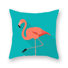 Load image into Gallery viewer, Summer Nordic Style Flamingo Pillow Cover