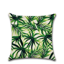 Load image into Gallery viewer, Tropical Plants Cactus Monstera Pillow Cover
