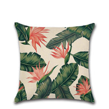 Load image into Gallery viewer, Tropical Plants Cactus Monstera Pillow Cover