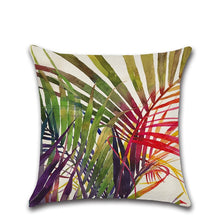 Load image into Gallery viewer, Tropical Plants Cactus Monstera Pillow Cover