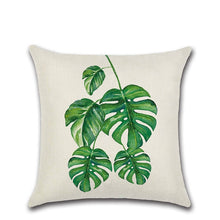 Load image into Gallery viewer, Tropical Plants Cactus Monstera Pillow Cover