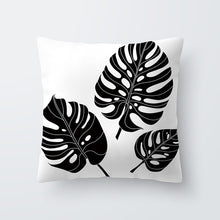 Load image into Gallery viewer, Tropical Cactus Monstera Pillow Cover