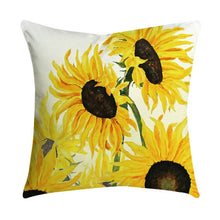 Load image into Gallery viewer, Pineapple Leaf Yellow Pillow Cover