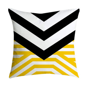 Pineapple Leaf Yellow Pillow Cover