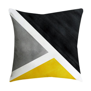 Pineapple Leaf Yellow Pillow Cover