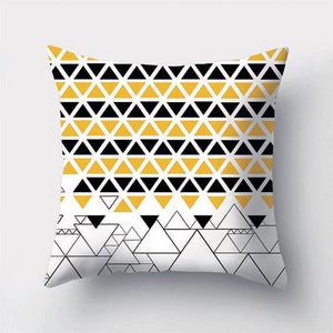 Pineapple Leaf Yellow Pillow Cover