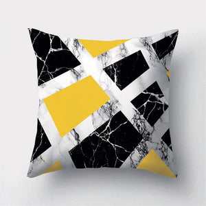 Pineapple Leaf Yellow Pillow Cover