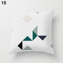 Load image into Gallery viewer, Flower Geometric Pillow Cover