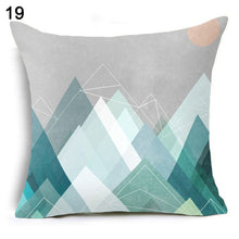 Load image into Gallery viewer, Flower Geometric Pillow Cover