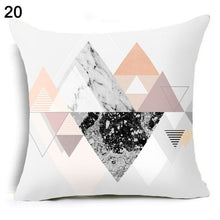 Load image into Gallery viewer, Flower Geometric Pillow Cover