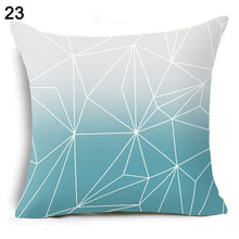 Load image into Gallery viewer, Flower Geometric Pillow Cover