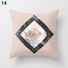 Load image into Gallery viewer, Flower Geometric Pillow Cover