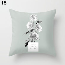 Load image into Gallery viewer, Flower Geometric Pillow Cover